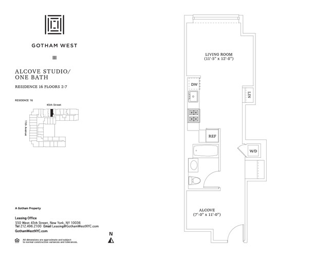 Floorplan - Gotham West