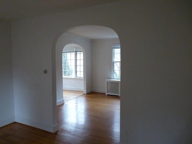 Looking west from dining room - 2207 Military Rd