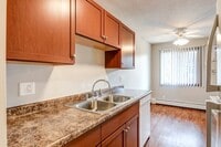 Kitchen - Evergreen East Apartments
