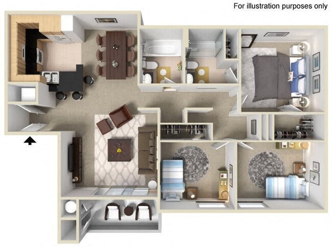 Floorplan - Vue at the Lake