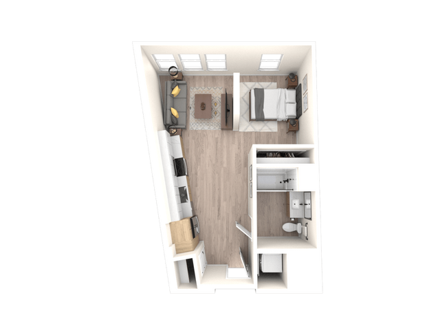 Floorplan - Tempo at Nine Mile Station Apartments