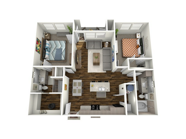 B1 Floorplan - The Broadway