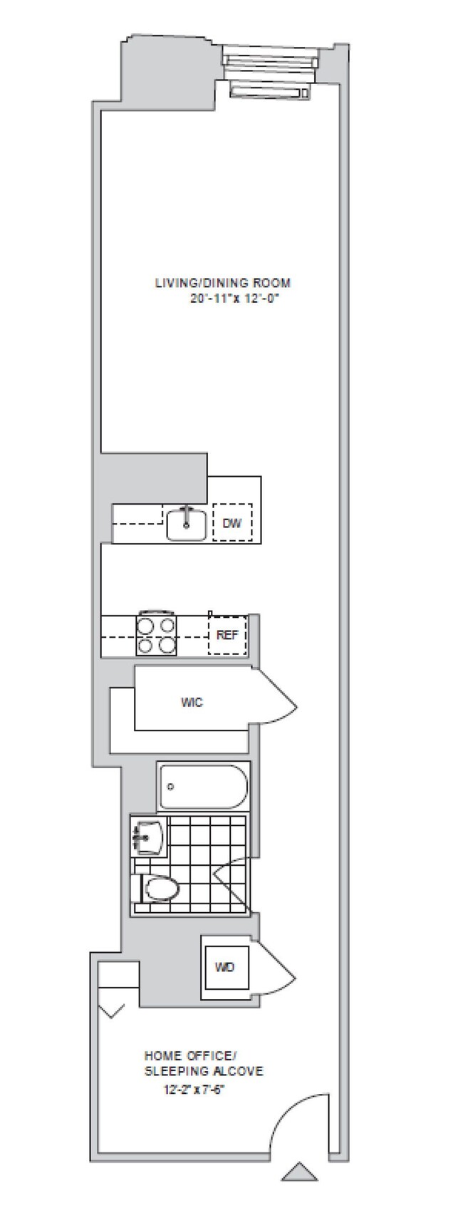 Floorplan - 70 Pine Apartments