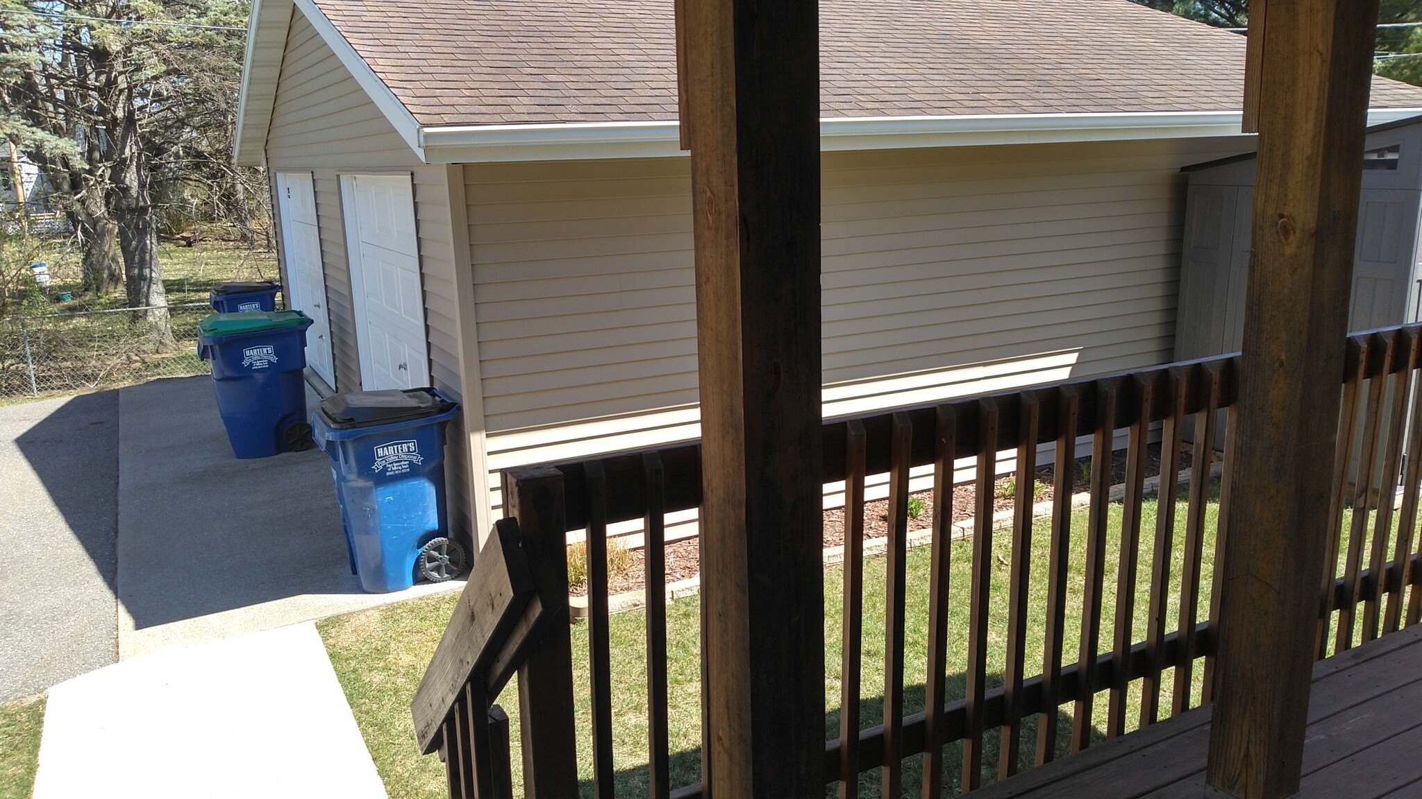 View to your garage - 719 Moreland Ave