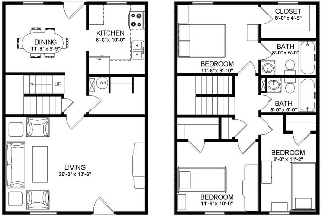 3BR/2BA - Rich Park Apartments