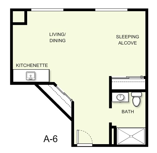 studio - The Lodge at Wake Forest
