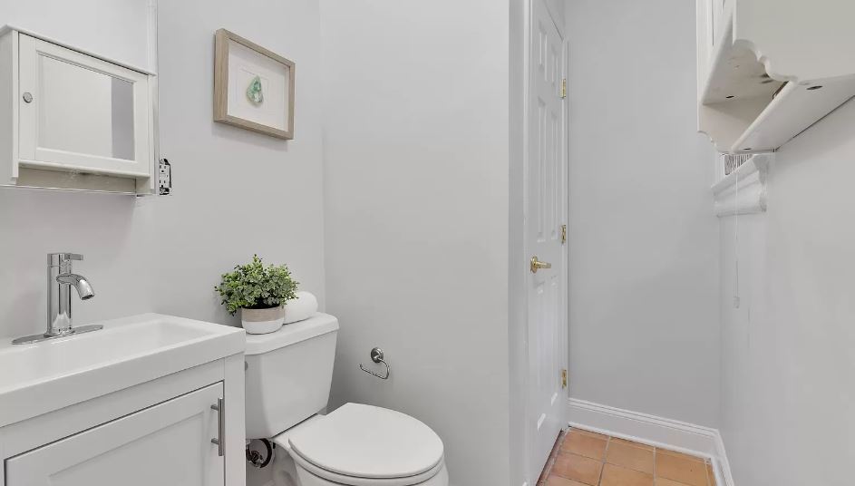 Upstairs half bath - 2715 11th St NW