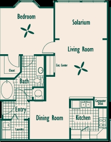 1BR/1BA - Barrington Park Condominiums