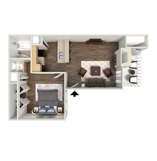 Floorplan - Icon Apartments