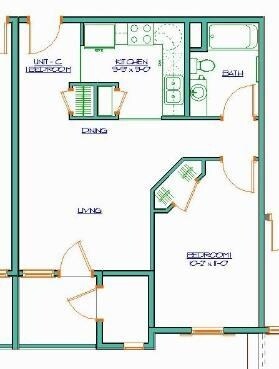 1BR/1BA - Stella Arms