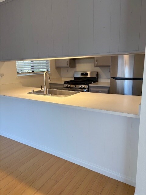 Bar showing kitchen - 28875 Conejo View Dr