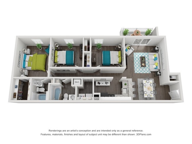 Floorplan - Terrace at Olde Battleground