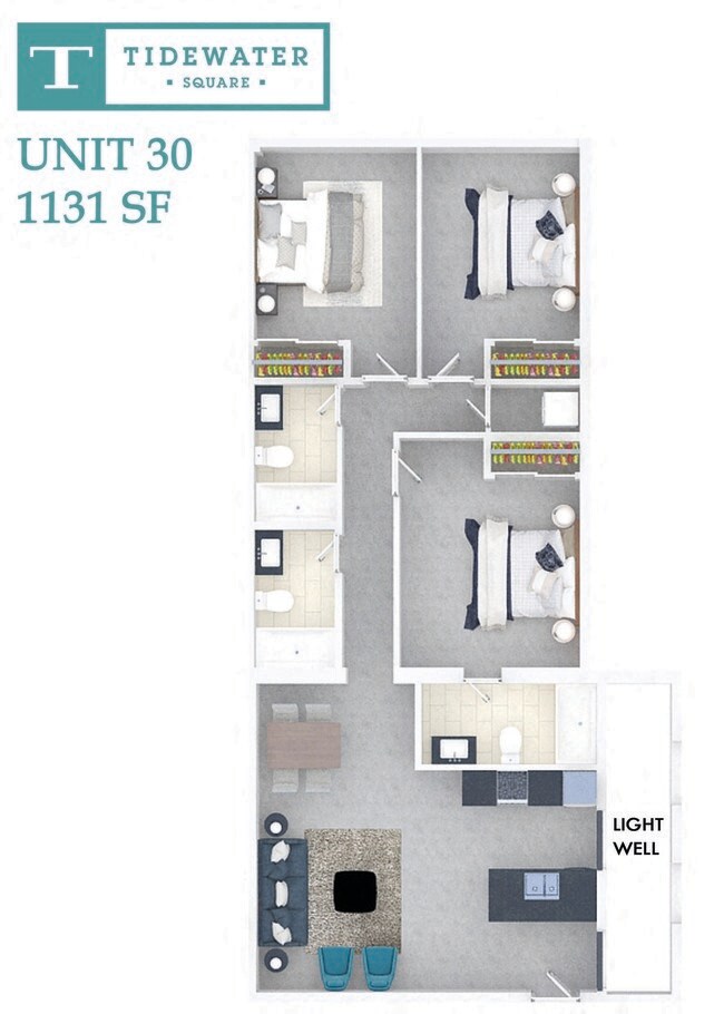 Floorplan - Tidewater Square