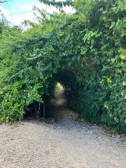 Rock island trail entrance just steps from the front porch - 5601 N Humboldt Ave