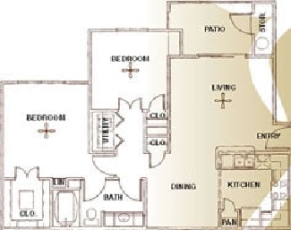 2 Bedroom-1 Bath - Southpark Ranch