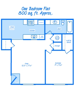 One Bedroom Flat - Saratoga Springs