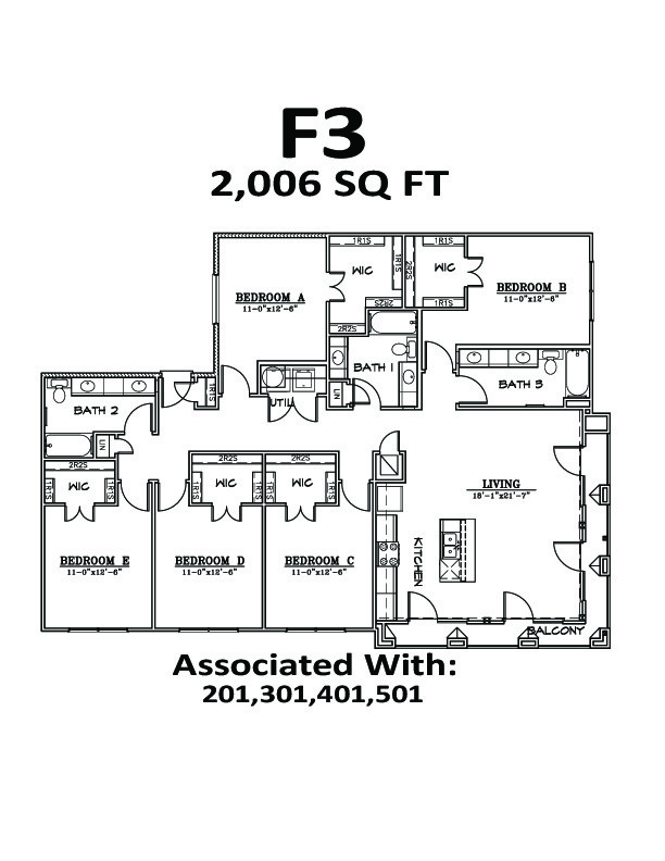 Floorplan - Regents West at 26th