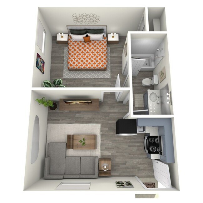 Floorplan - The Molino Apartments