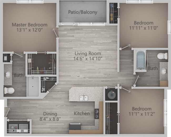 Floorplan - Forum Flats