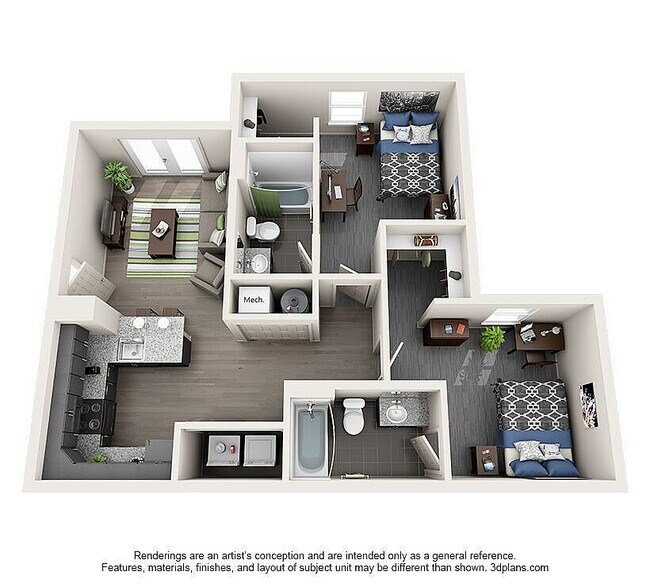 2 bedroom - The Social Edwardsville
