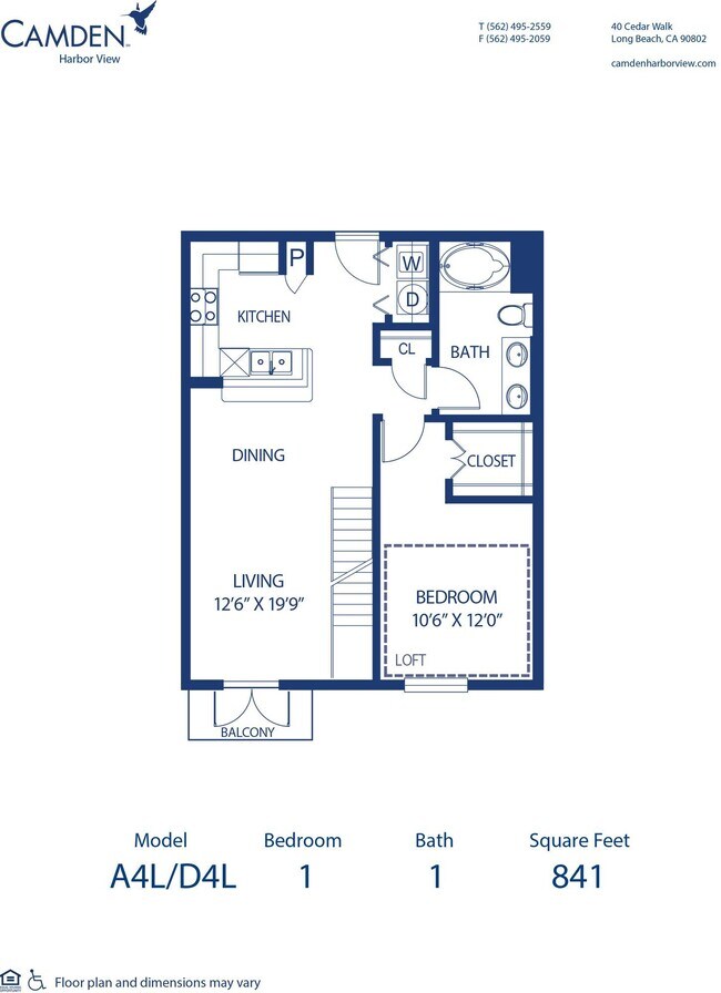 Floorplan - Camden Harbor View