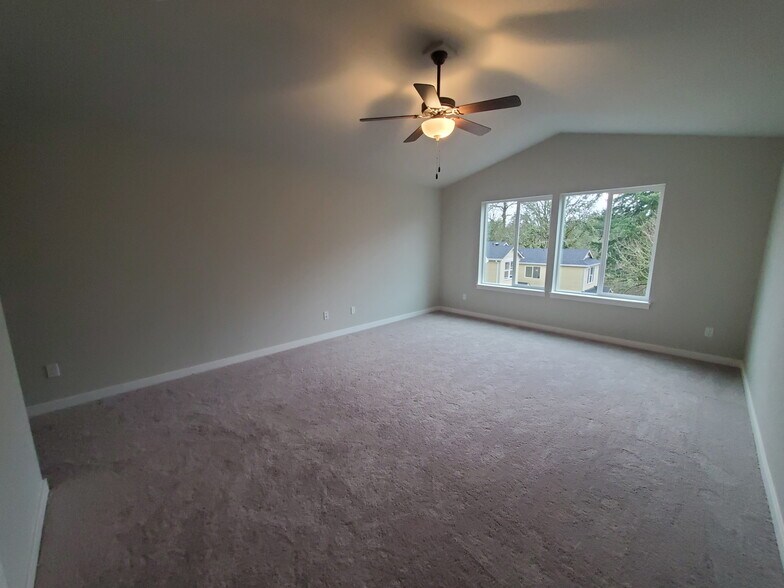 Master bedroom is large spacious and has a nice window view especially during sunrise and sunset - 161 E Wayno Way