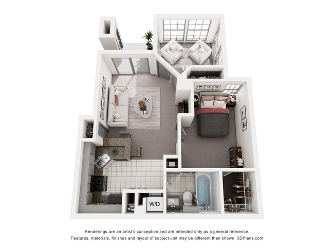 Floorplan - The Grove at White Oak Apartments