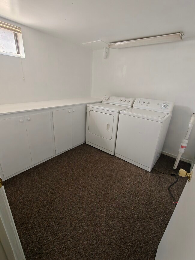 Basement laundry - 109 N Oak St