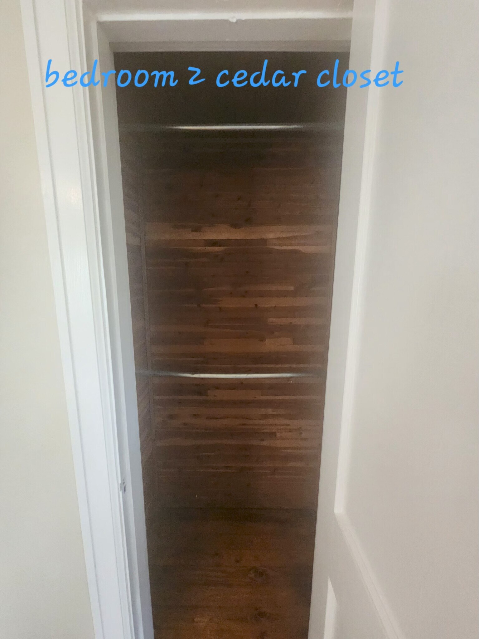 Bedroom Closet with Cedar - 405 Haynes St