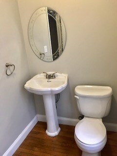 Half bath on the first floor - 2126 Withnell Ave