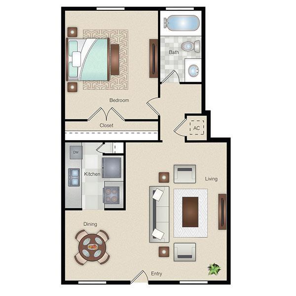Floorplan - Lory of College Station