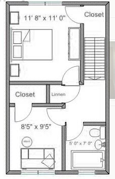 1BR/1BA - Central Court
