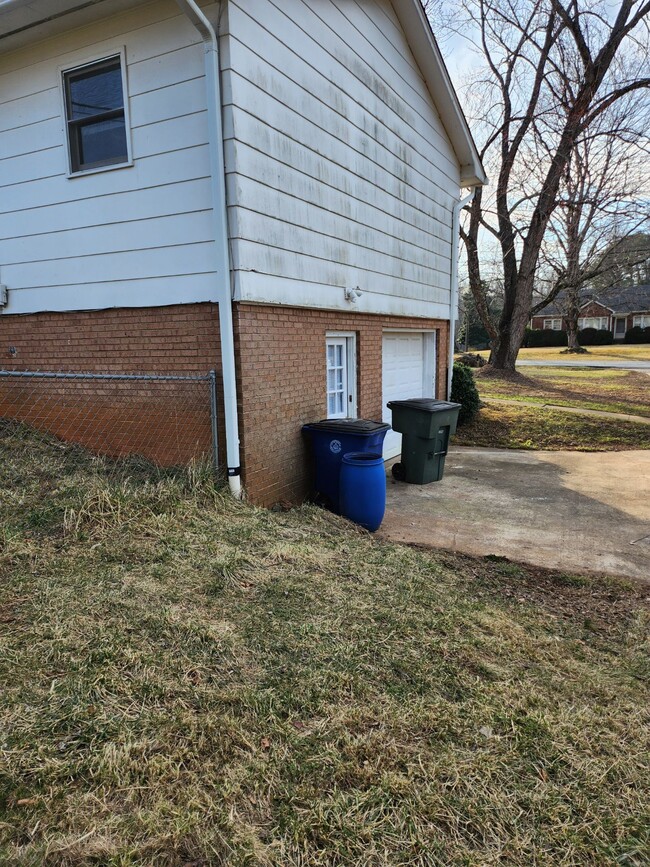 Back side of house - 400 Section House Rd