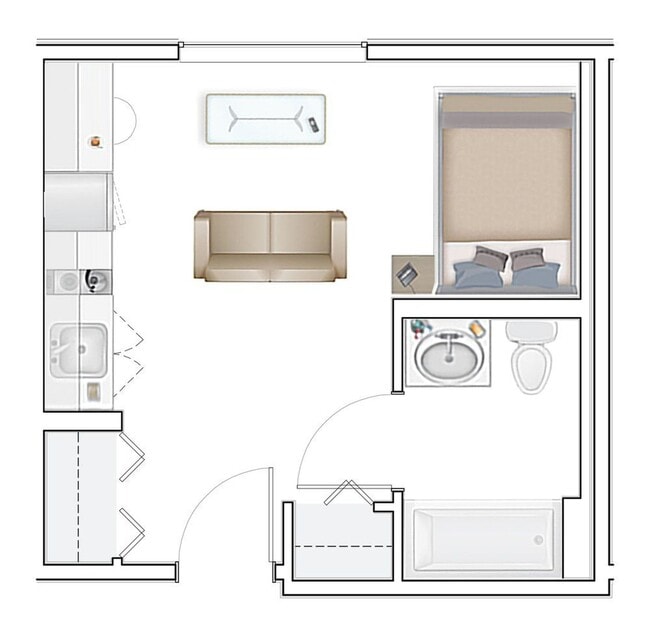Floorplan - 1404 Boylston