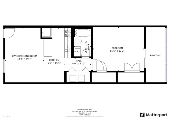 Floorplan - Silver Creek Apartments