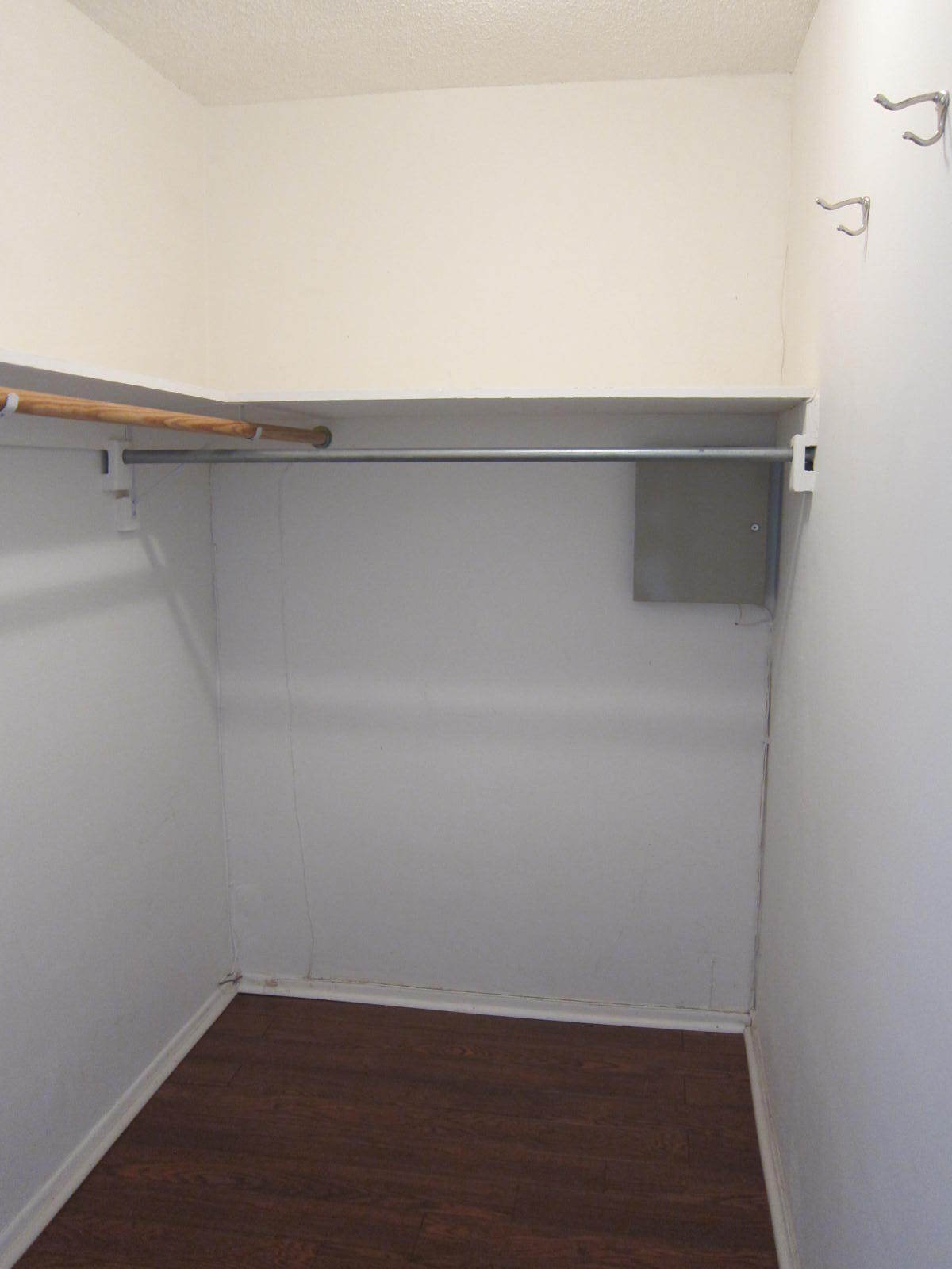 Walk in closet - 3813 Huron Ave