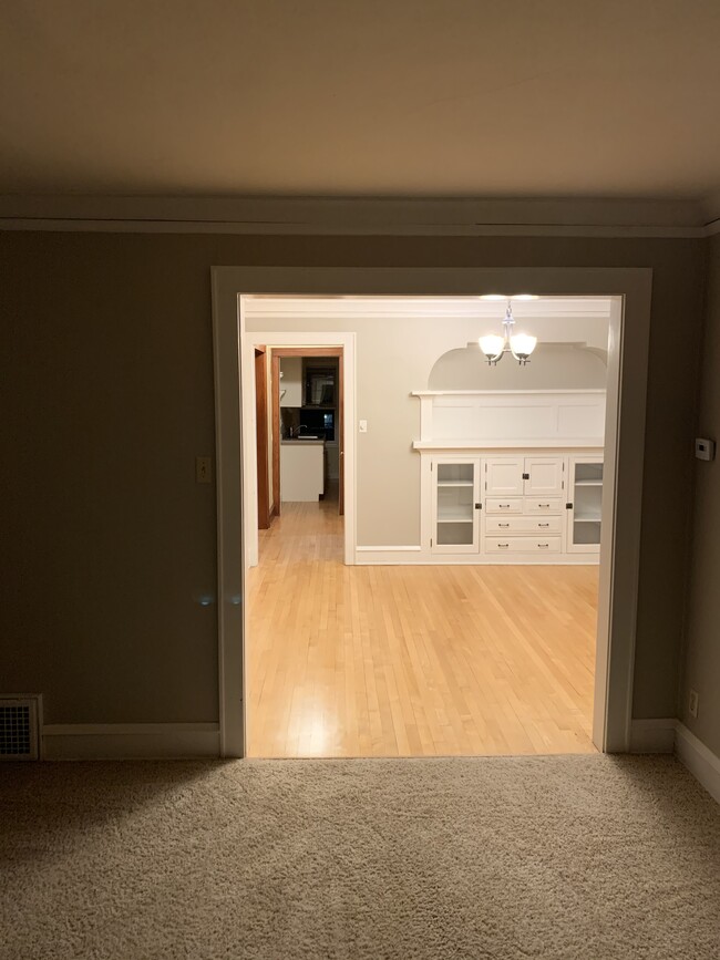 From living room (14'x12') looking into dining room (11'x13') and kitchen - 2130 N 62nd St