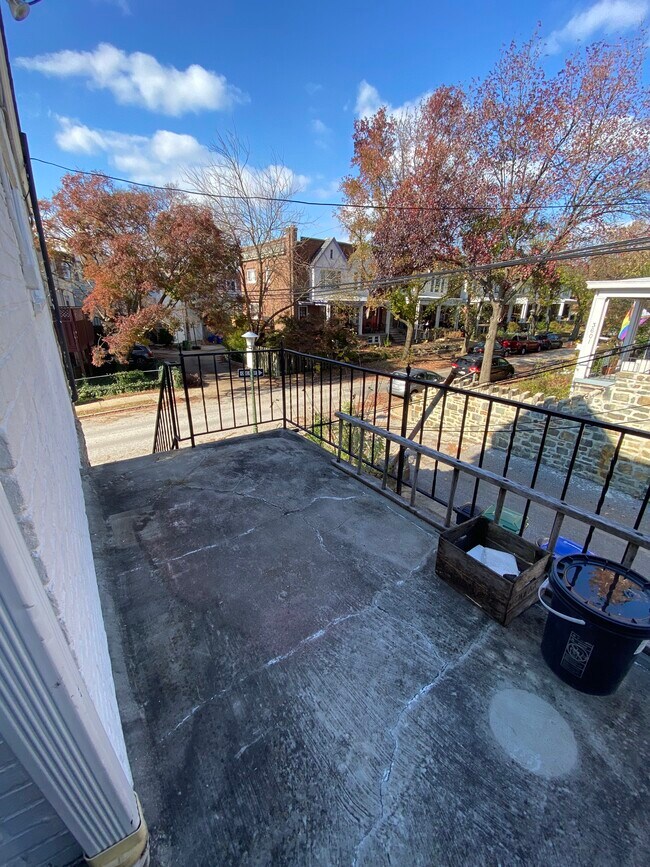 Back deck - 1000 E 36th St