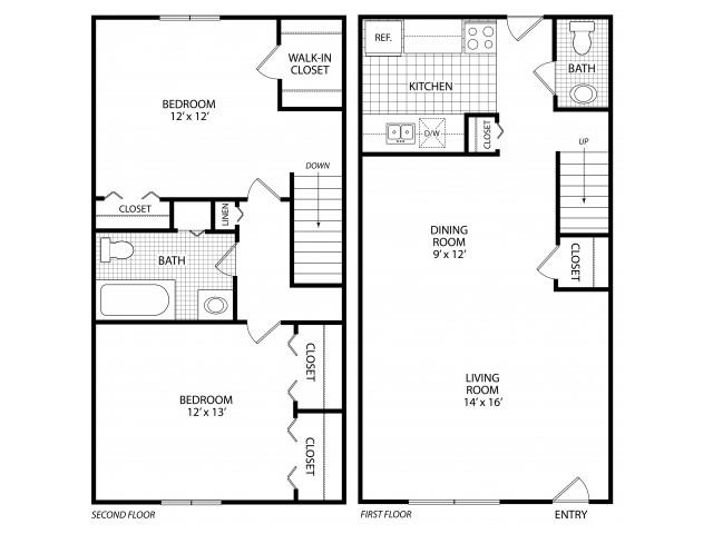 Floorplan - Chateau Nederland