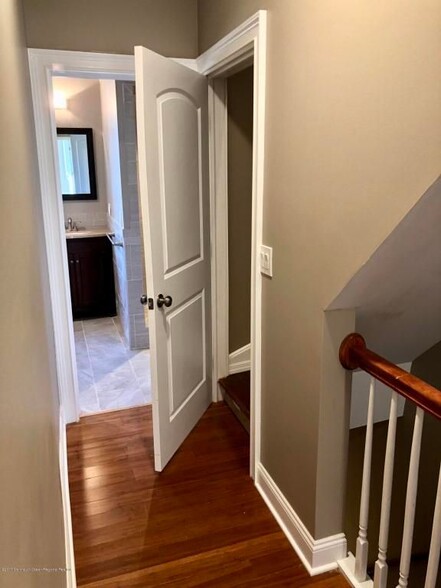 Door to Finished Attic - 74 Peters Pl