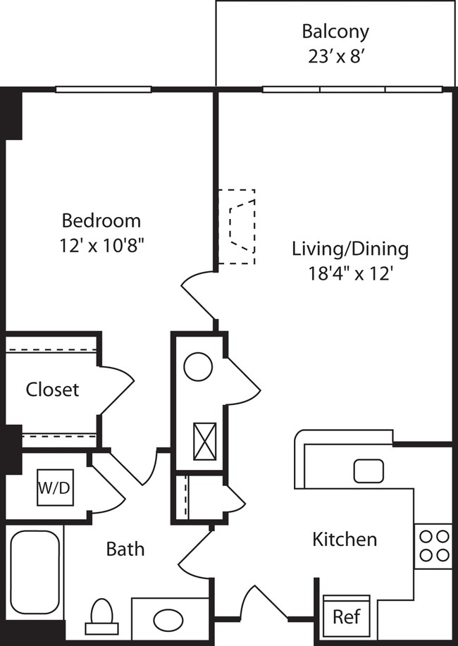 Floorplan - The Reserve at Clarendon Centre