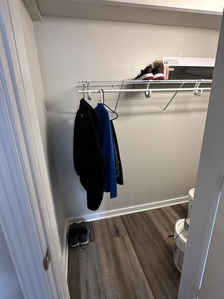 Walk-in closet in front bedroom - 819 Central Ave