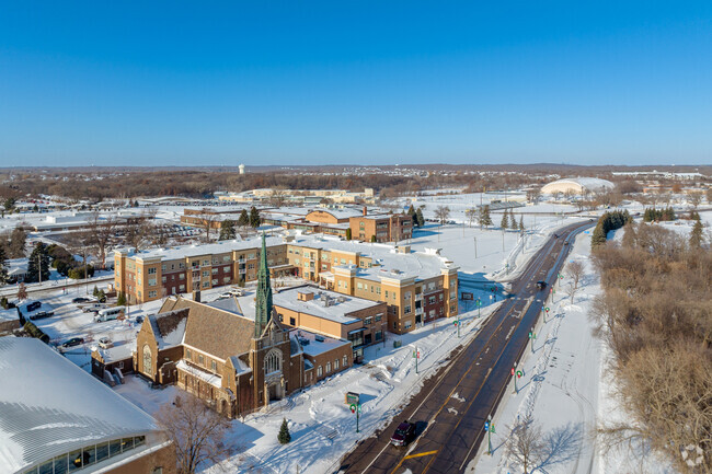 Aerial Photo - The Rosemount Senior Living at Steeple Center