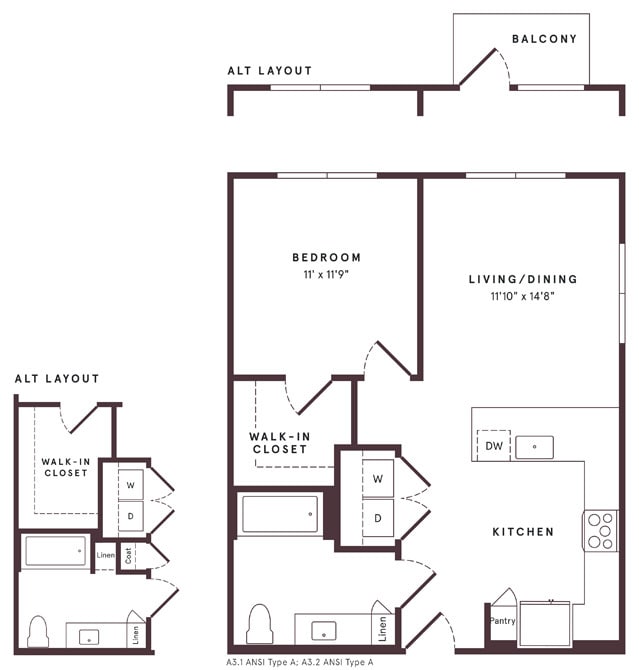 Floorplan - Alexan Woodinville