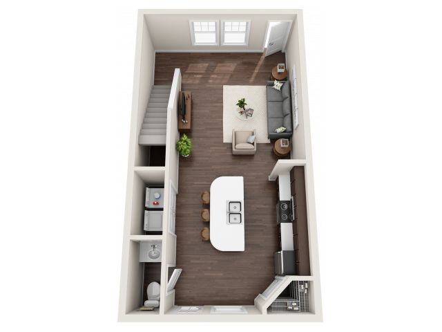 2x2.5 floor 1 - Ave at Norman