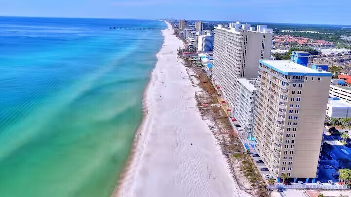 Fantastic emerald waters just outside your door - 10625 Front Beach Rd