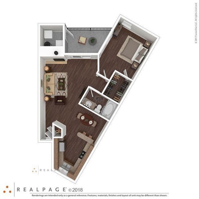 Floorplan - Turtle Creek Apartment Homes