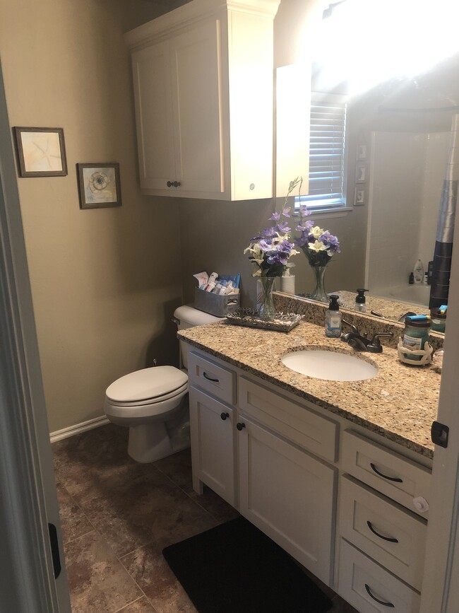 Guest bathroom, full tub/shower. - 2327 Austrian Pine Dr