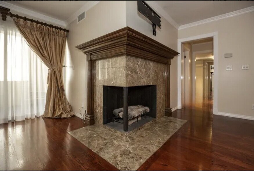 Fireplace - 11970 Montana Ave