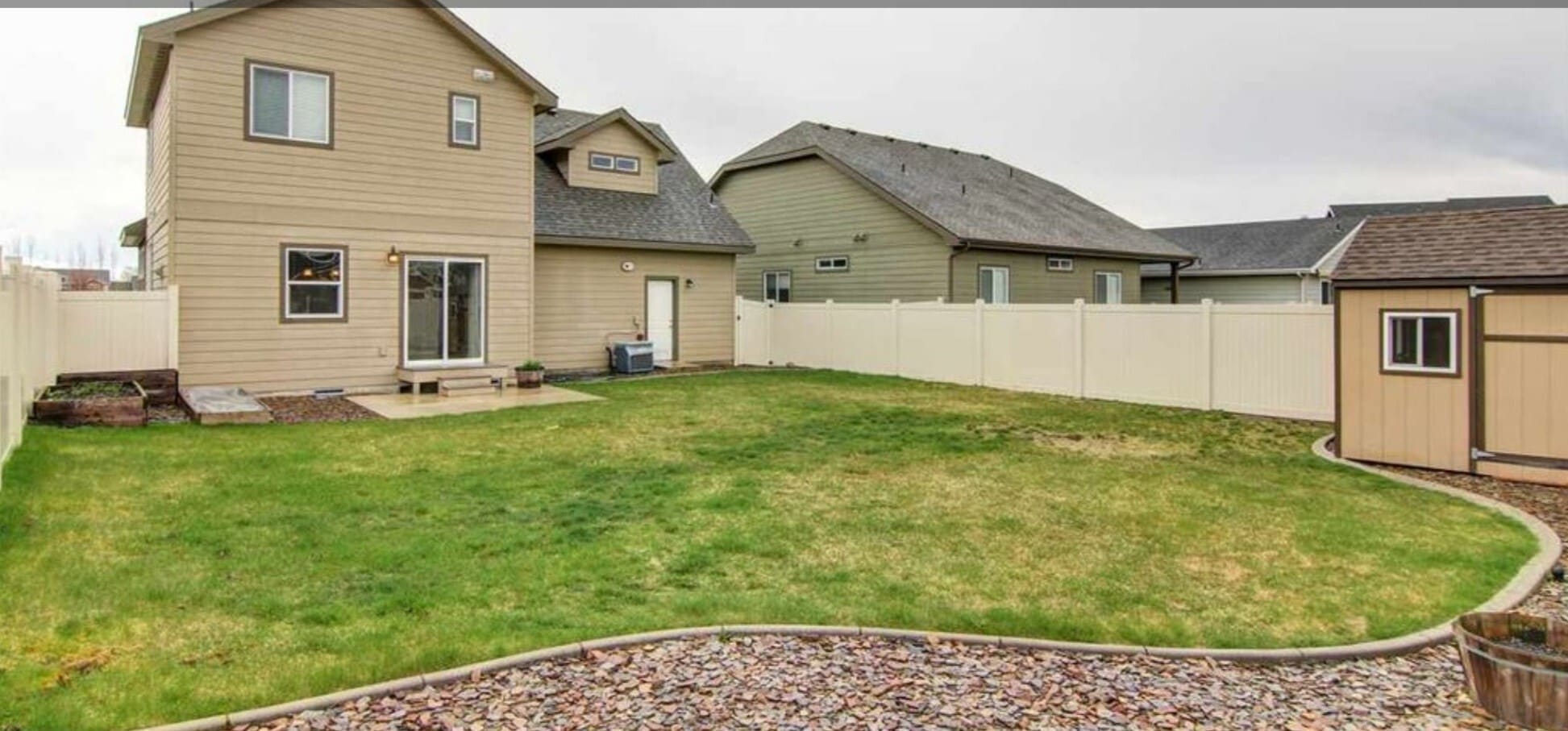 Back yard - 1826 N Meyers Rd